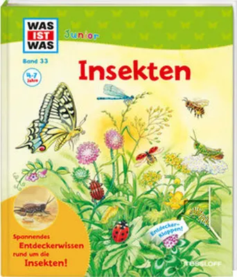 Produktbild von WAS IST WAS Junior Band 33. Insekten (WAS IST WAS Junior Sachbuch)