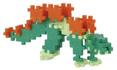 Imagen del producto de Plus-Plus, Estegosaurio, juguete de construcción, a partir de 3 años, 100 piezas, 80 g