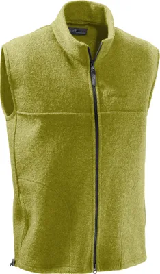 Produktbild von Mufflon Herrenweste W100 Mu-Berga, gewalkte Wolle, wind- & wasserabweisend, kiwi, Größe M