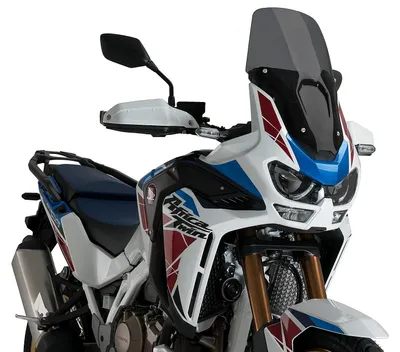 Produktbild von Puig Touring Honda Crf1100l Africa Twin Adventure Sports 2025 Windschutzscheibe Silber Silber One Size