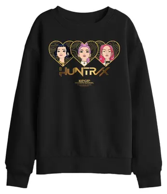 Imagen del producto de Sudadera para niños "Cazadores de demonios K-Pop" - Modelo TV43702 (talla 140-146) (negra)