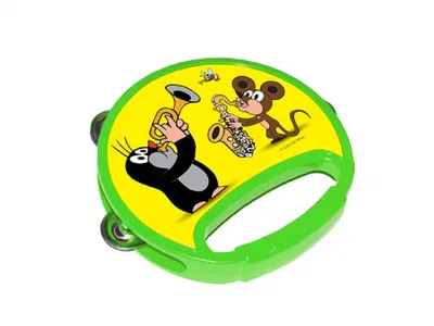 Produktbild von Kinder-Tamburin Krtek 18 cm