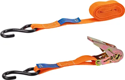 Produktbild von Kestek Ratschenzurrgurt zweiteilig 5 m x 25 mm / 500 kg Spanngurt Ladungssicherung