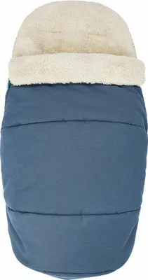 Produktbild von Maxi-Cosi kuschelig weicher 2-in-1 Fußsack, geeignet für alle Kinderwagen, auch als Sitzpolster verwendbar, blau