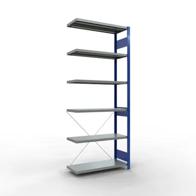 Zdjęcie produktu dla Półki dodatkowe w systemie wtykowym - 2500x1000x400 mm, typ 330 kg