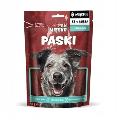 Obrázok produktu pre Pochúťka pre psov Mr Meat Strips Duck 100g