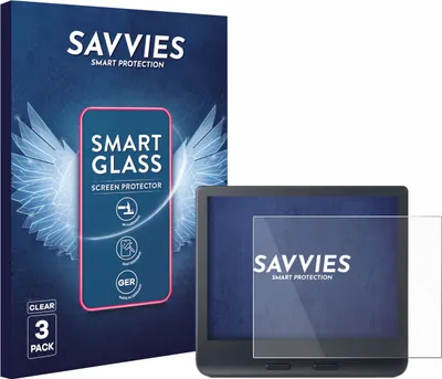 Produktbild von 3x Savvies Schutzglas Folie für Kobo Libra Colour 2024 9H Panzer Schutzfolie Glas Displayschutz klar transparent