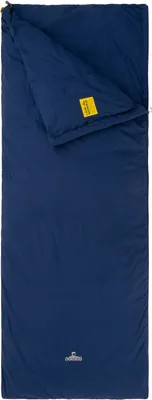 Produktbild von NOMAD® Blazer Down Summer Daunenschlafsack Marineblau Daunenfüllung Zip-On Bag