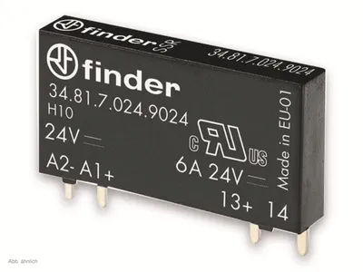 Immagine prodotto di Relè FINDER SSR 34,81, 5 V- ,1xON, 6A/24 V-