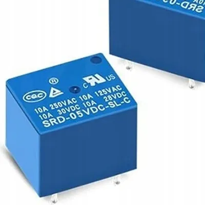 Obrázek produktu pro Rosfix SRD-5VDC-SL-C – Relé | Napětí Cívky 5V DC, 10A, 240VAC | Spolehlivé Spínání v Elektronických Projektech | Elektronické Součástky