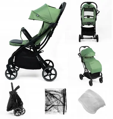 Zdjęcie produktu dla Fjällräven Buggy Grün, 7 kg, składany w jednej chwili, przeznaczony dla dziecka