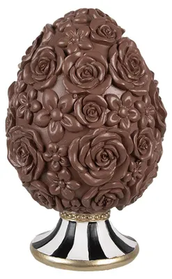 Immagine prodotto di Clayre & Eef Uovo decorativo Ø 11x17 cm Plastica marrone