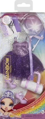 Productafbeelding van Rainbow High Fashion Pack: Balletvoorstelling, kledingpakket voor poppen, geschikt voor poppen van 4 jaar en ouder