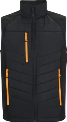 Immagine prodotto di Regatta - Gilet da uomo, cerniera integrale RG12395 (4XL) (Nero/Arancione)
