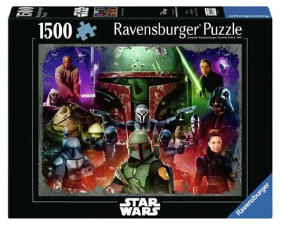 Image de Ravensburger Star Wars Boba Fett Premium Fighter puzzle, 1500 pcs.