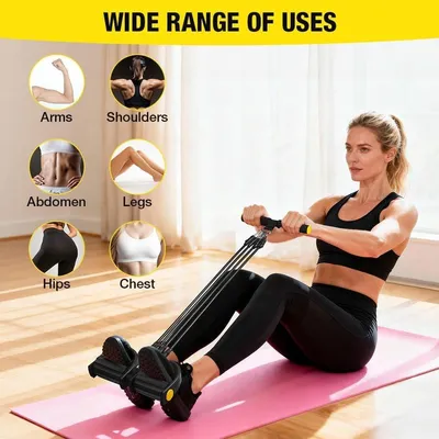 Bauchtrainer und Handgriff für Krafttraining und Taillentraining