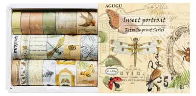 Productafbeelding van Washi Tape Set - 20 rollen decoratieve maskingtape met verschillende patronen - voor scrapbooking, bullet journals, dagboeken, planners en knutselprojecten