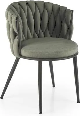 Immagine prodotto di Sedia imbottita K516 verde oliva