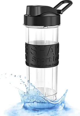 Produktbild von Smoothiefles 570 ml - Tragbare und Auslaufsichere Trinkflasche für Outdoor und Sport