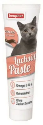 Productafbeelding van Beaphar Zalmolie pasta voor katten, 100g