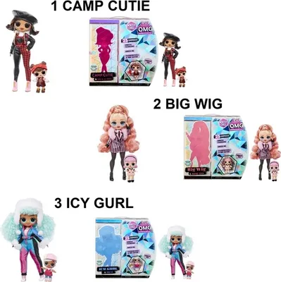 Image de MGA L.O.L Surprise Camp Cutie & Babe in the Woods OMG Winter Chill