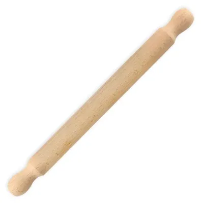 Produktbild von Zenker Teigrolle Holz 35 x 3 cm natur