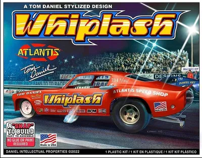 Produktbild von Atlantis 568276 - 1/32 Snap kit, Tom Daniel Whiplash Camaro Funny Car - Neu