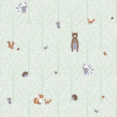 Produktbild von AS Vliestapete Little Love Waldtapete 381192