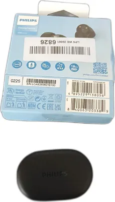 Produktbild von Philips TAT1209BK/00, True Wireless Stereo (TWS), 20 - 20000 Hz, Anrufe/Musik, Kopfhörer, Schwarz