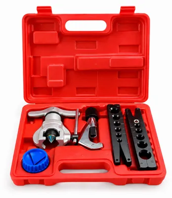 Immagine prodotto di Kit-set bordatura, svasatura di tubi freno, attrezzi per l'espansione di tubazioni dei freni, ideale per sistemi di frenatura idraulici, Gebo Tools