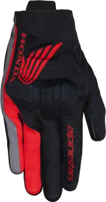 Obrázok produktu pre rukavice REEF V2 HONDA kolekce, ALPINESTARS (černá/červená/šedá, vel. XL)