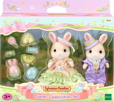Produktbild von Sylvanian Families Vrolijk Pasen Set