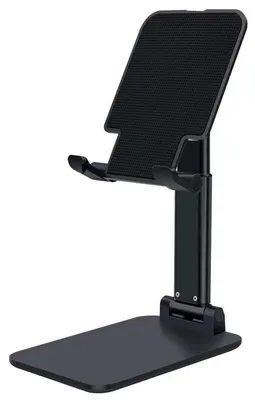 Zdjęcie produktu dla Verk 15908 Składany stojak na telefon komórkowy, tablet czarny
