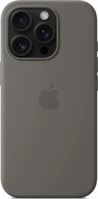 Obrázek produktu pro Silikonové pouzdro MagSafe pro Apple iPhone 16 Pro – Stone Gray
