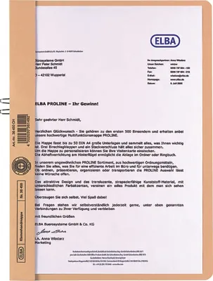 Obrázek produktu pro ELBA 400001022 50 ELBA Klemmhefter  chamois