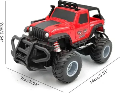 Produktbild von Ferngesteuerter RC-Truck, Off-Road-Rennfahrzeuge, Allradfahrzeug für Jungen, Kinder und Erwachsene