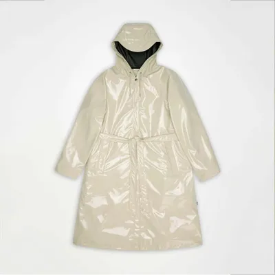 Produktbild von RAINS A LINE LONGER W JACKET W3 HellBraun