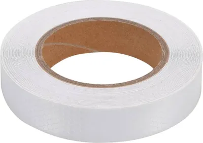 Immagine prodotto di vidaXL Nastro riflettente bianco 2,5 cmx20 m PVC