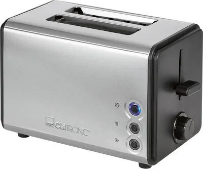 Obrázek produktu pro Topinkovač Clatronic 2 plátky TA 3620, nástavec na rohlíky, zásobník na drobky