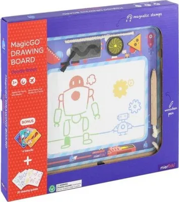 Obrázek produktu pro Magická magnetická malovací tabulka - robot