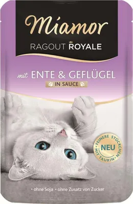 Produktbild von Miamor - Ragout Royale Pouch 22x100g | Ente & Geflügel