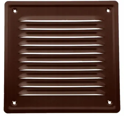 Image de Mimet Grille de ventilation carrée 14x14 cm avec grille métallique