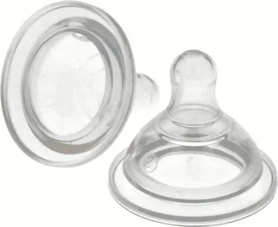 Image de Hello Kitty - Tétine en silicone pour biberon 0 m + (2 pièces)