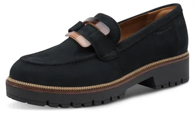 Produktbild von Tamaris Damen Slipper Leder, blau, 41 EU