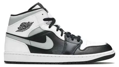 Produktbild von Air Jordan 1 Mid White Shadow - EU: 40.5