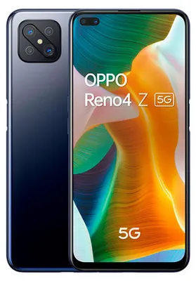 Produktbild von TIM Oppo Reno4 Z 5G, 16,7 cm (6.57"), 8 GB, 128 GB, 48 MP, ColorOS 7.1, Schwarz
