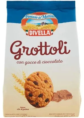 Produktbild von Grottoli Frollini Cioccolato Kekse 400g - Divella