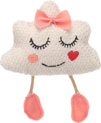 Produktbild von Flamingo Katzenspielzeug Lovu Gesicht beige