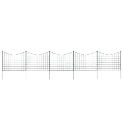 Produktbild von Teichzaun-Set Unterbogen 77,5 x 64 cm Grün