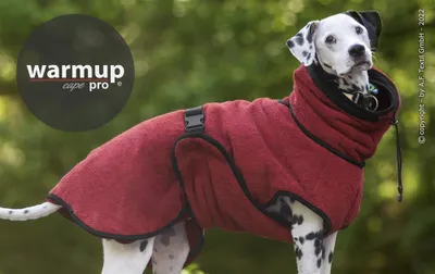 Produktbild von Warmup Cape Pro bordeaux XXL (77cm)